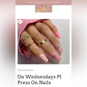 𝑷𝒓𝒆𝒕𝒕𝒚 𝑰𝒏𝒅𝒊𝒗𝒊𝒅𝒖𝒂𝒍𝒔 Press on Nails, OS